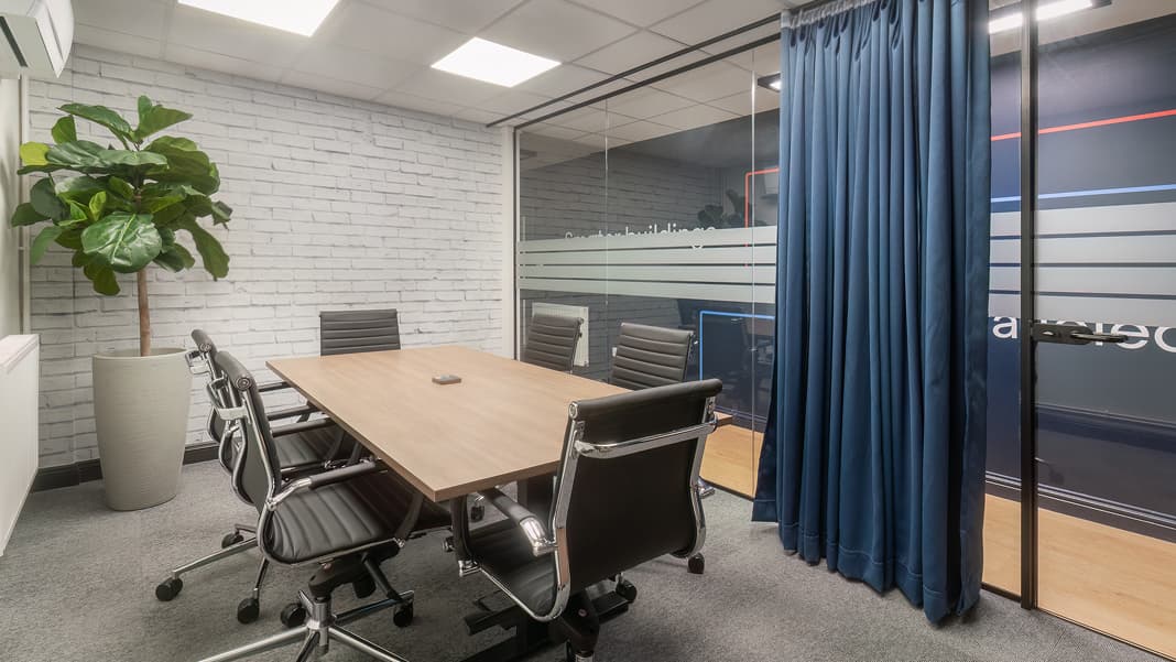 Modern canteen dining area